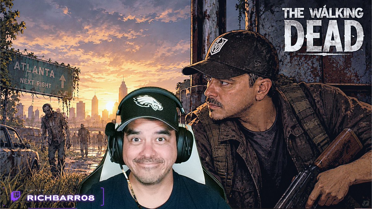 Richbarr08's tweet photo. Alright! Let's Continue the Story - Season 1 Episode 4 of The Walking Dead! Live now on Twitch and Youtube - Richbarr08 https://t.co/ICI2BqoUN2