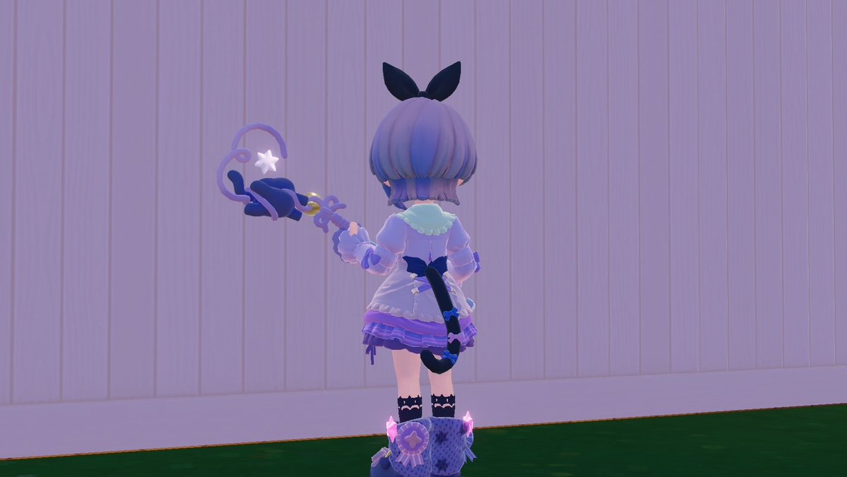 ma22ru_'s tweet photo. でたー！！！思ったより早くて助かる
しっぽも合わせて可愛すぎる🐈‍⬛💜
服まで粘るか迷う https://t.co/SD797SWsIy