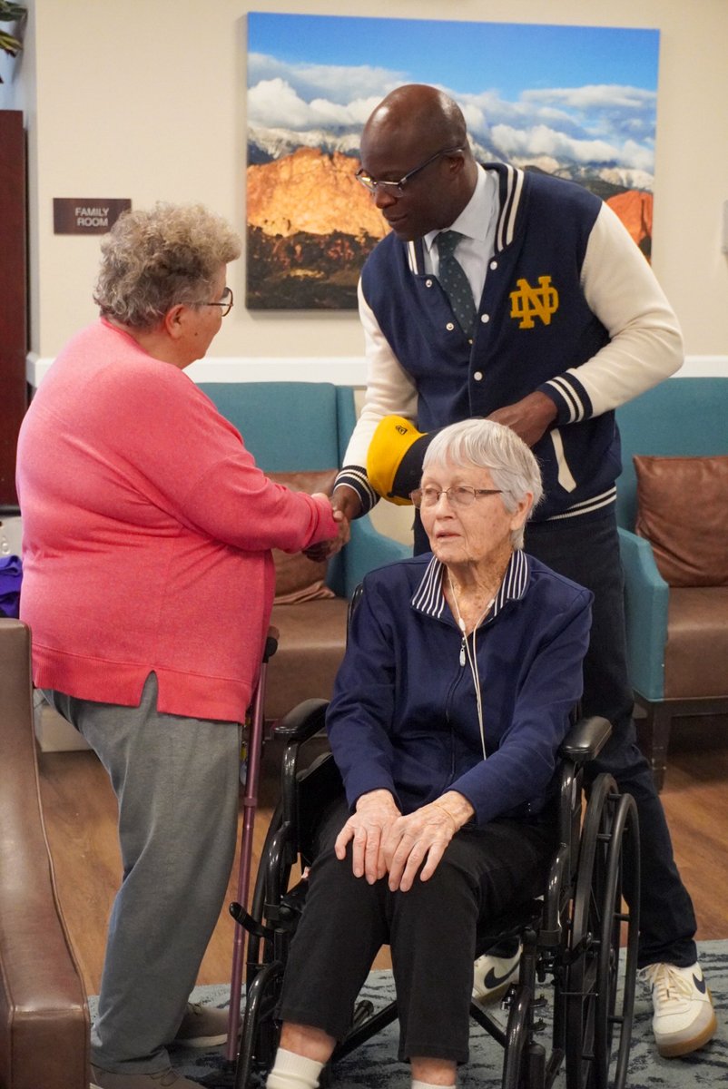 MayorofCOS's tweet photo. What a joy to spend time with the residents and staff at Winslow Court Assisted Living.

One of the greatest privileges of serving as mayor is getting to meet the people who make @CityofCOS such a special place to call home. 

I’m grateful for the warm welcome, the conversations, the smiles, and especially for the dedicated staff who serve our seniors with such care.

Onward and upward! ❤️