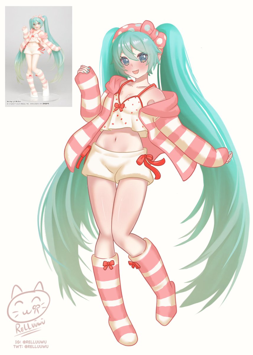 relluuwu's tweet photo. Miku Figurine Study

#初音ミク #VOCALOID https://t.co/y0t10hswqy