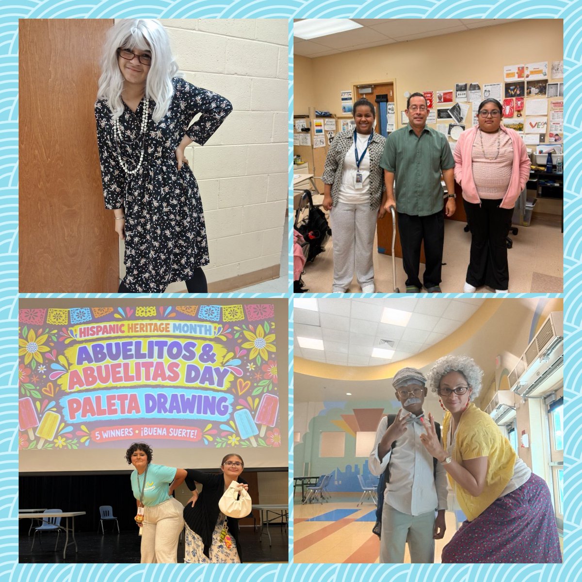 palmspringsms's tweet photo. π΄π½ Abuelita & Abuelito Day was our first Hispanic Heritage Month dress-up day, and our Stingrays SHOWED OUT! πβ€οΈ Β‘QuΓ© viva el espΓritu, viejitos! π¨π΄π΅πͺπ΅π·π²π½ππ³πͺπΈ #HispanicHeritageMonth #StingrayPride @pbcsd @PBCSDEspanol https://t.co/czSIbxCD6r