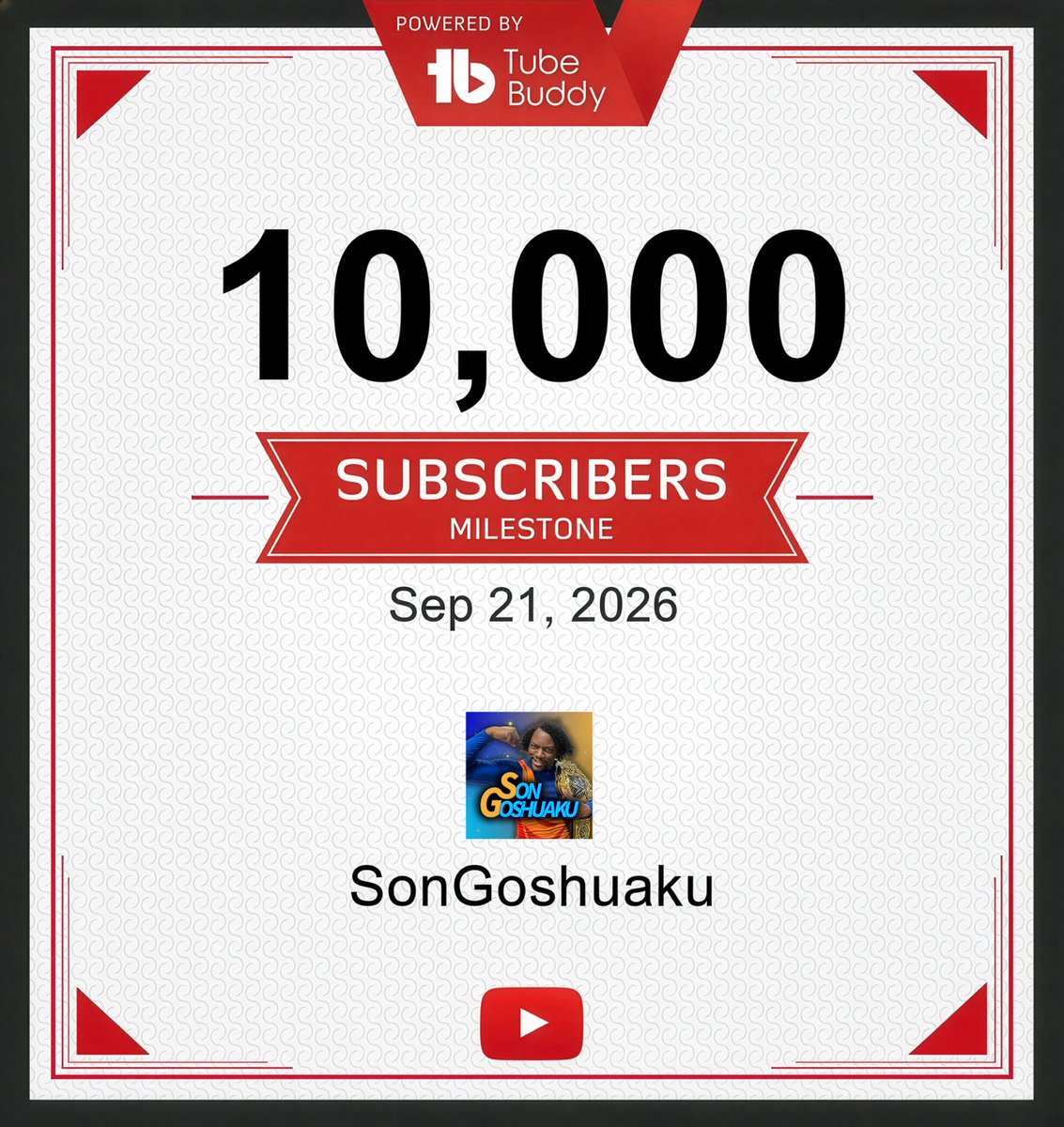 SonGoshuaku's tweet photo. From all of my heart, to everyone who has subscribed to my YouTube, thank you so much for 10,000 subscribers!!! 😃

I've been at this YouTube game for 17 years, but only in the last 6 years have I been taking it with a serious business mindset. Honestly, I'm still learning, but I definitely believe I've come further along than I was during the 2010s.

First, as the old saying goes, never forget where you came from. Always thankful to @JoeyPachecoWolf2, who was an instrumental part of my channel's growth in its early years. Love you always, my sister! ♥️

Shout out to those who I have learned from: @robertoblake (A lot of what he has taught in his content, I have applied, and he even reviewed my channel once, which has been a big help in getting me this far, Robert Benjamin (YouTube) , @vanessalauco , @mws, @ObeezyLive, KaiserNeko (YouTube) & @Lanipator (YouTube)

Shout out to those who have inspired my content journey:  ⁨@EmperorBigD, @aaronrift of @nodqdotcom, @teamfourstar, @totallynotmark, @solomonster, @PrincessEtch 

BIG THANK YOU to family & friends who contribute to my content either directly or with moral support: @RebeccaLilyVA, @OfficialRobFury, @themann0001, @ZeroFourStudios, @Smpfreak, @stvojay  @HyperBoxwalla, @steggystardust, @twnklelittlstar & @PrincessRizu. Even if not tagged, but you contribute in some way, thank you all, but the work does not stop.

Subscribers are a great milestone metric, but I will continue working hard and adapting to get to the metrics that matter most. Which allow me to end up doing this full time and utilize it as a way to create opportunities for myself. That eventually go into my screen acting, filmmaking, and voice acting career goals.

Alright, back to the grind from here! 😁👍🏾💯

#youtube #contentcreator #thankyou #dragonball #anime #voiceacting #dragonballz #dragonballsuper #voiceactor #filmmaking #10ksubs #10000subs