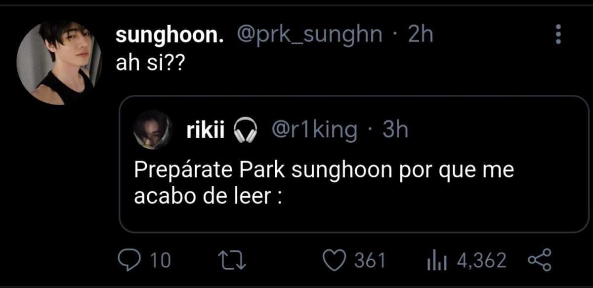 crlymura's tweet photo. —     #hoonki au ◟✣ 

Donde Nk se equivoca de cuenta y cita un tweet subido de tono respecto al chico que le gusta.

o en donde Sh no tiene un pelo de homosexual y ve el tweet de aquél chico. https://t.co/JXv38KseJ8