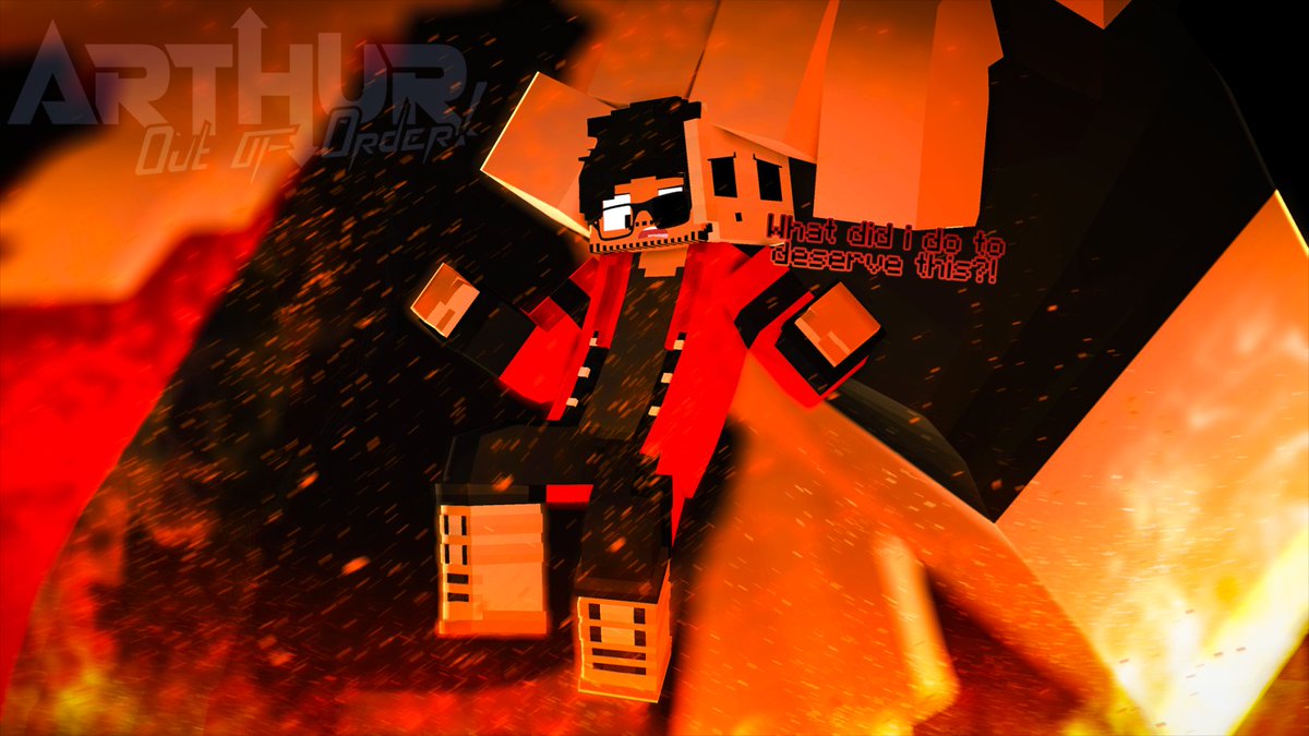 Arthur_OutOrder's tweet photo. Last one. Thanks for listening to my kinky Mine-imator garbage. https://t.co/gfVjIOVSZw