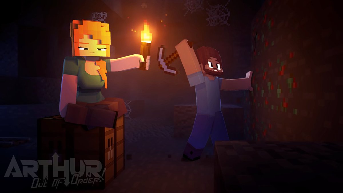 Arthur_OutOrder's tweet photo. Last one. Thanks for listening to my kinky Mine-imator garbage. https://t.co/gfVjIOVSZw