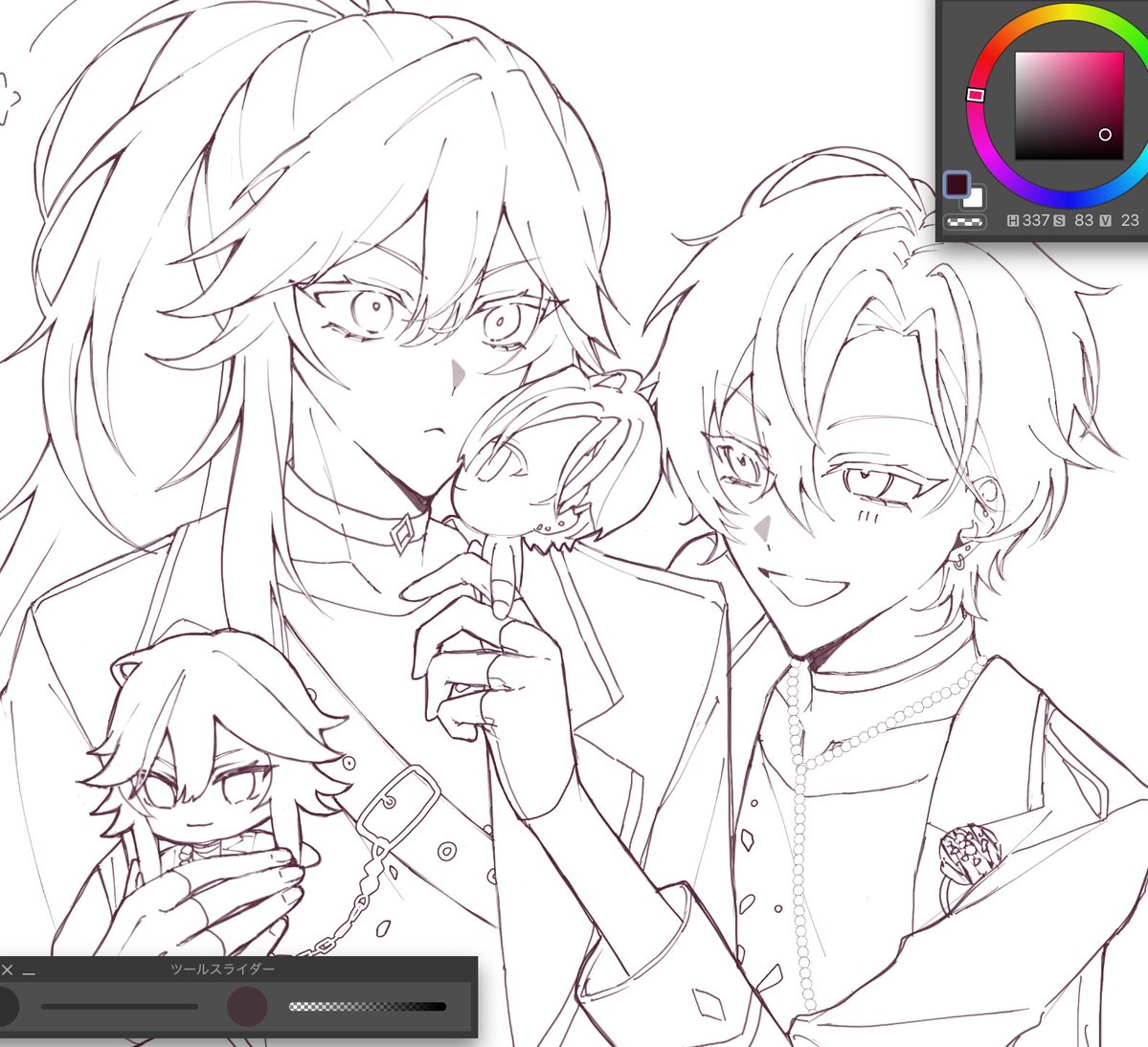 kan_tan_fu's tweet photo. 舞望のwip https://t.co/ZqKB9vAXyc