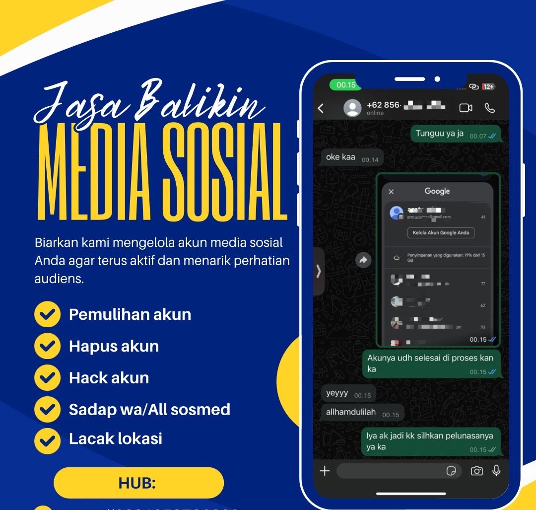 kfracty's tweet photo. Open jasa balikin &amp; pulihkan akun.
✅pemulihan akun
- instagram, tiktok, whatsapp, line, facebook, X, gmail, telegram dll
✅ hapus akun
- facebook, tiktok, instagram, line, whatsapp, twitt /X , dan lainnya
Sadap Wa, hack akun, lacak lokasi

#zonauangㅤ https://t.co/Y3ZKScoxyD