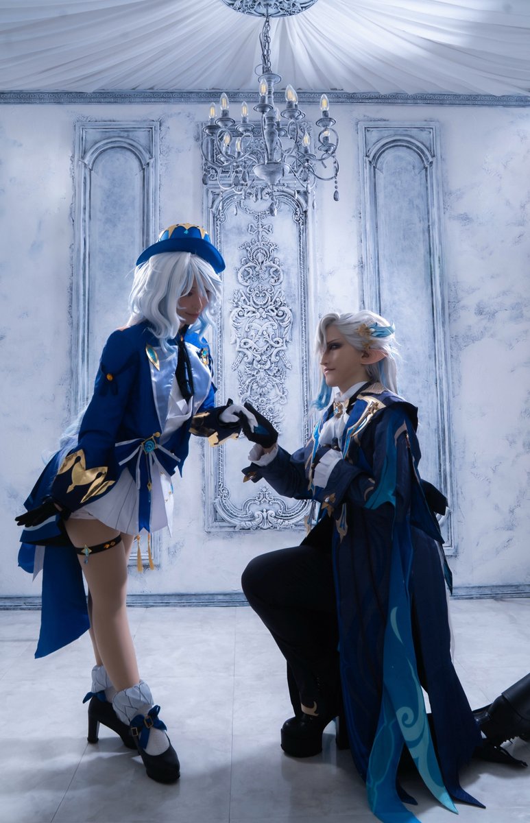 sei_kai_cos's tweet photo. #GenshinImpactcosplay
ヌヴィレット* @kyosuke_09
フリーナ* 青灰
photo by @Rance_Brionac
#原神コスプレ https://t.co/FeIwD9E7pV