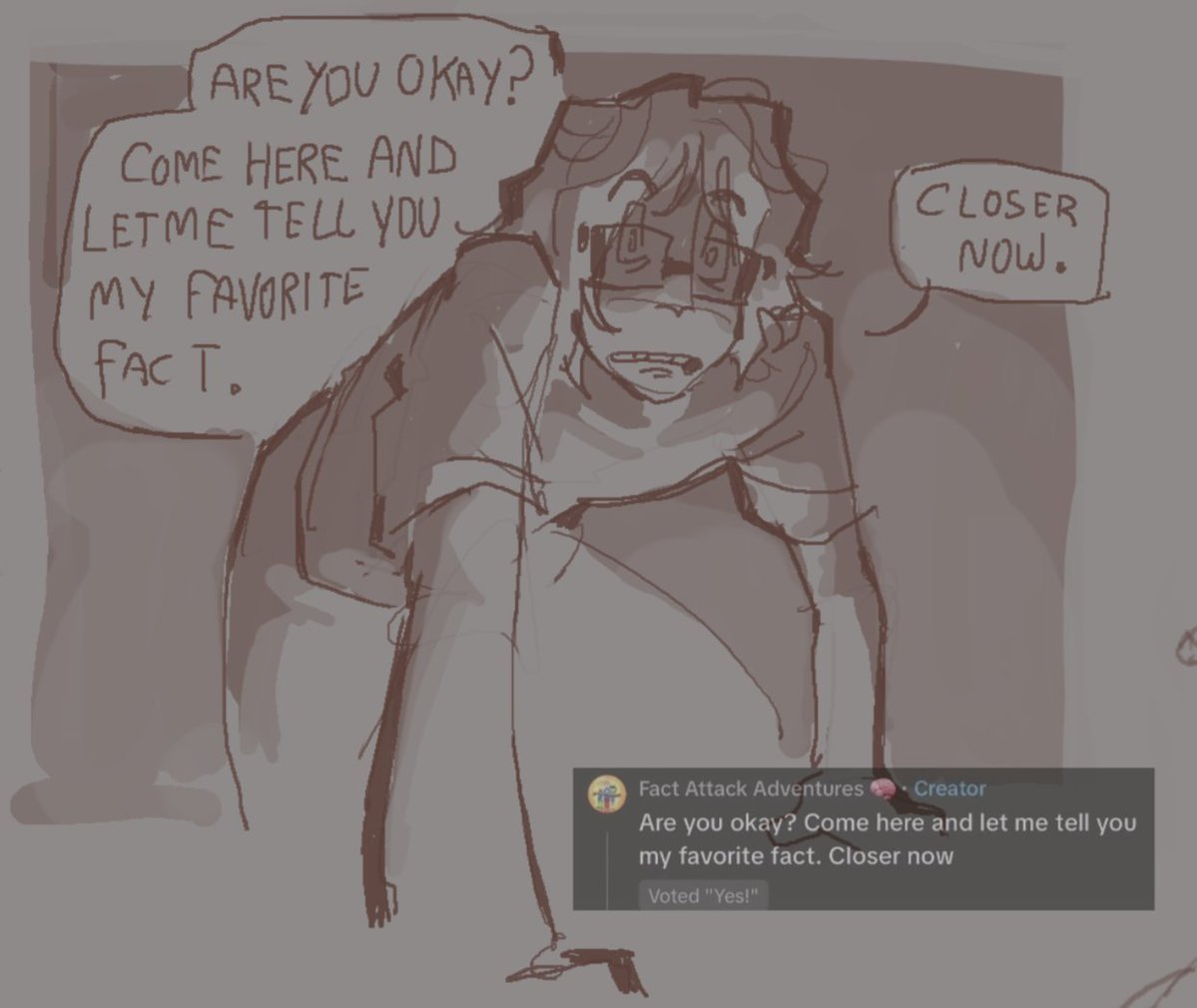 yummyburger101's tweet photo. my rendition of this comment #factattackadventures #faa https://t.co/cuaqvyLm0Z