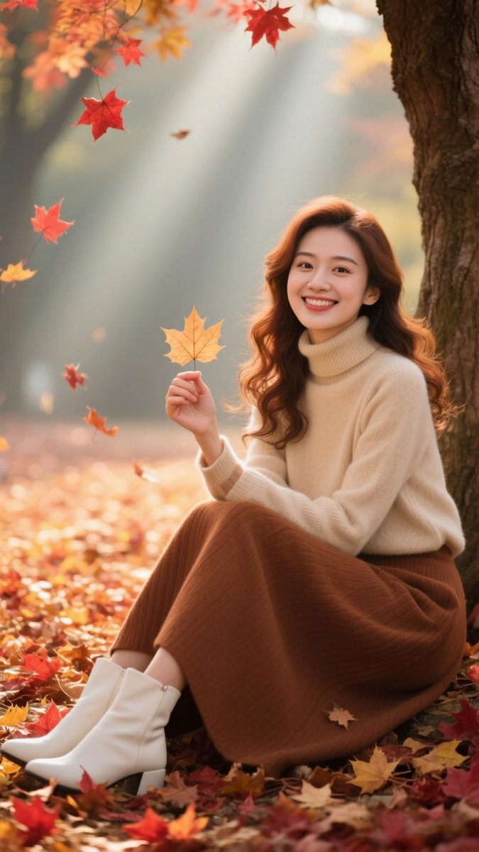 BrookePosttk5's tweet photo. [Sunny autumn afternoon = perfect time for a cozy walk with a warm latte ]， https://t.co/i7YrdcR6Gc