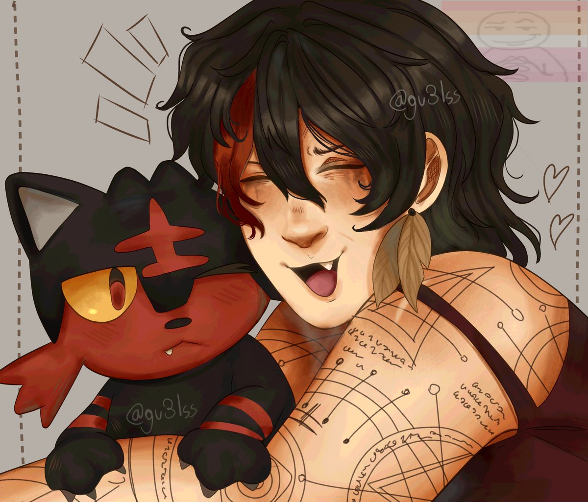 Gu3lss's tweet photo. Agatha com Litten de sangue!!!
#ordemparanormal https://t.co/jUvEkok1YZ