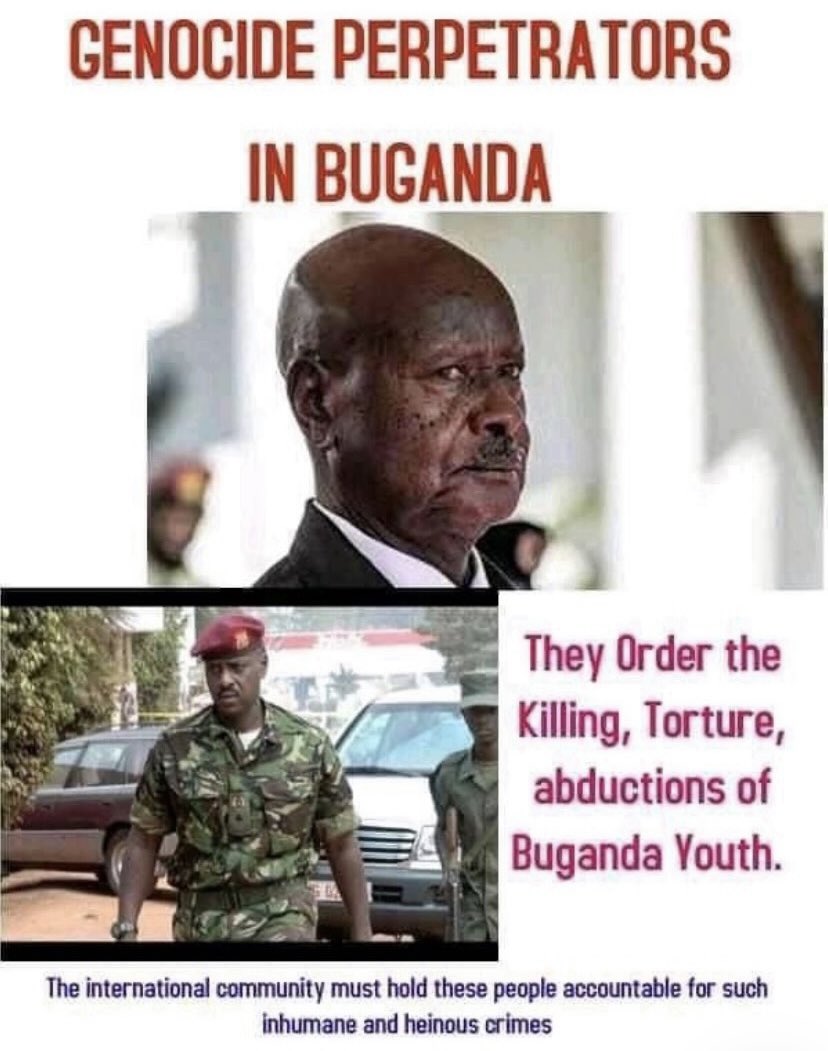 AndyNsubuga2's tweet photo. @lucasbergkamp #ArrestMuseveniNow.
Dictator @KagutaMuseveni & Criminal Son @mkainerugaba Must Never Escape Justice for the 2021 & 2026 Presidential Elections Stolen Victories from President Kyagulanyi @HEBobiwine & @NUP_Ug #PeoplePowerOurPower. Ugandans demand @UNGA Action Now. @CIJ_ICJ https://t.co/Lydd00eCBc