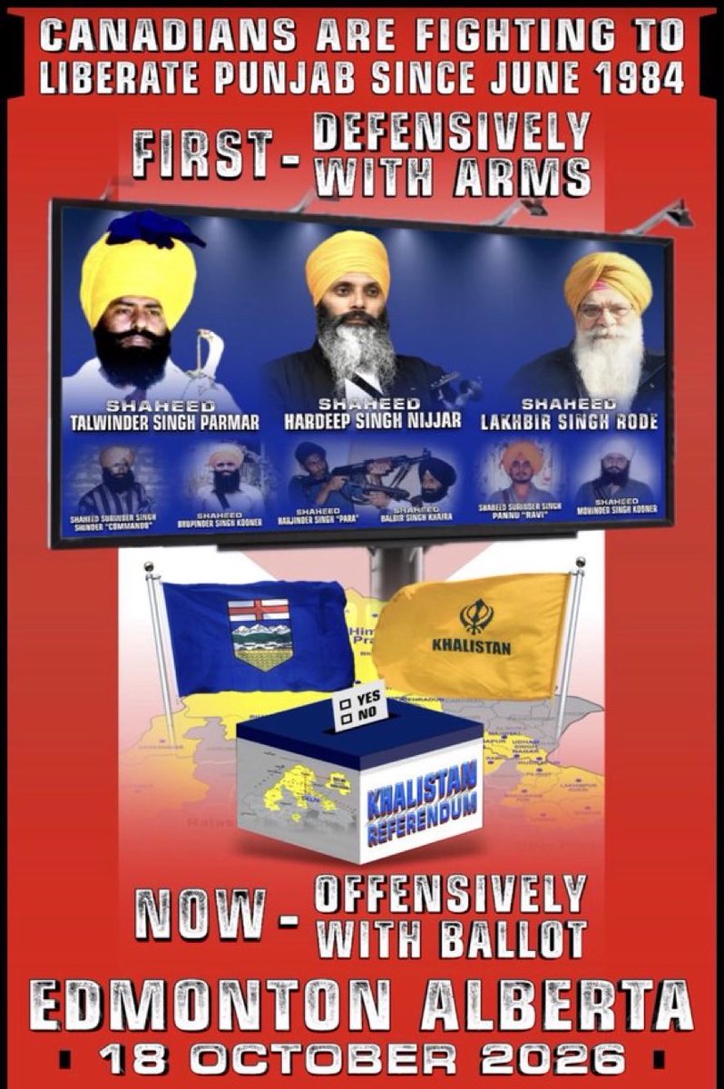 MattewalGroup's tweet photo. @VishalDeep5151 #khalistan is coming. 
Soviet #India 🇮🇳 will be balkanize into multi pieces. https://t.co/1pEN1GcsNV