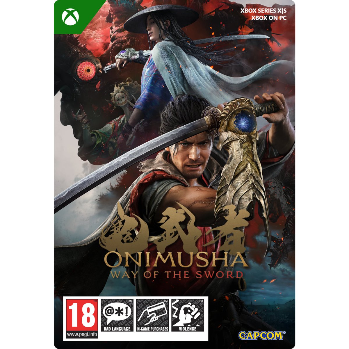 shoptonet's tweet photo. #XBOXDIGITAL £52.85 Onimusha: Way of the Sword - Xbox Series X/S - PC Download #XBOX DIGITAL #CapcomCo.,Ltd.: An all-new entry in the Onimusha series! Fight through bloodstained battlefields of intense swordplay action. Explore the historic Japanese… https://t.co/EBQm0j7VMR https://t.co/weJgp9flSY