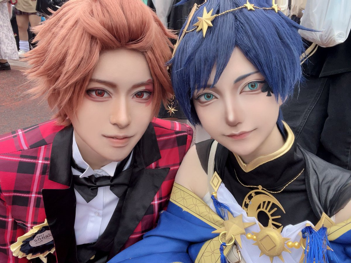 nunucyaku's tweet photo. エーデュースでインパ♥️♠️
#Dハロ仮装2026  #Dハロツイステ https://t.co/U2HtMJZmzl