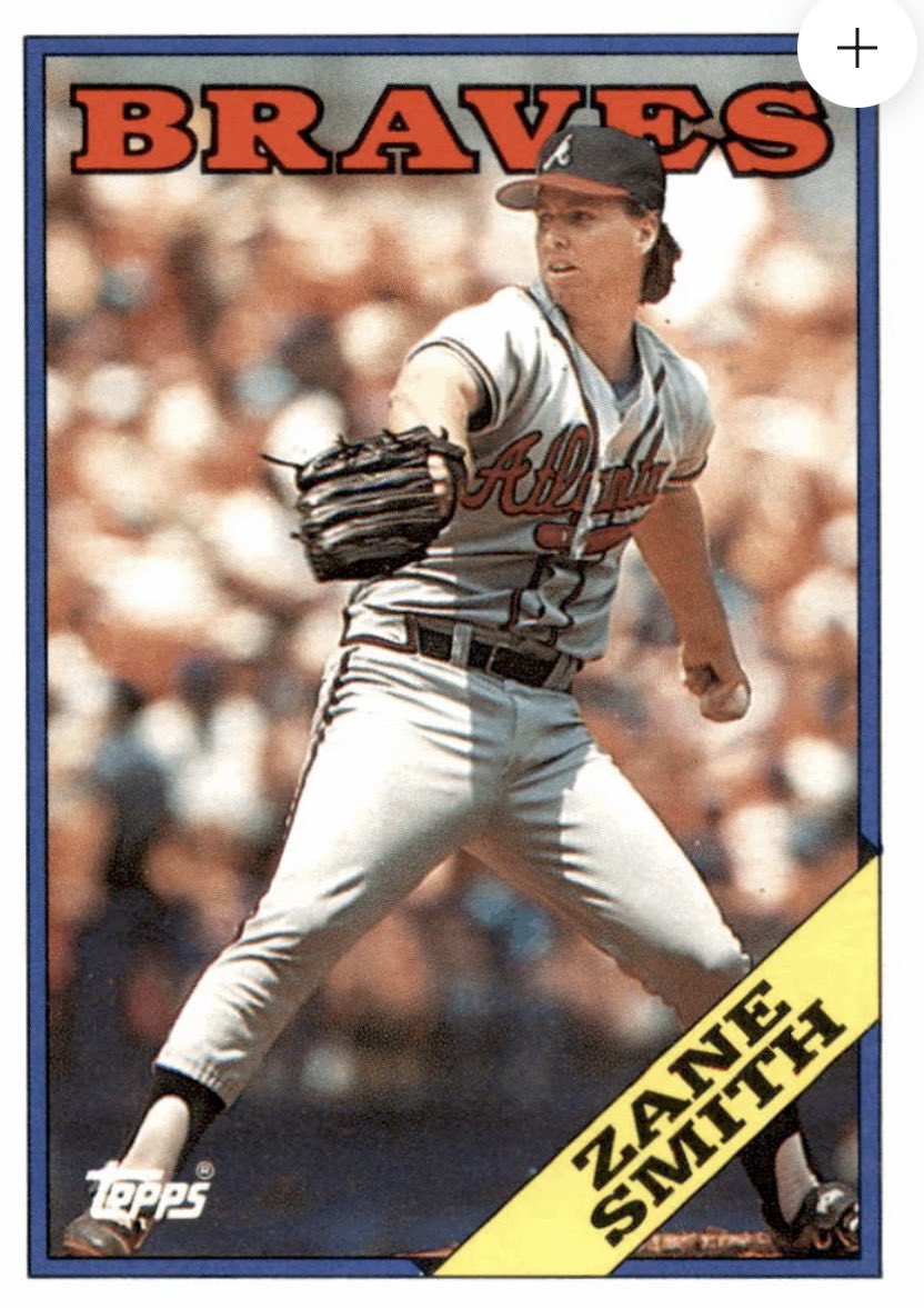 iDavidMurphy's tweet photo. Pretty sure @Braves pitcher Dylan Dodd is the offspring of former Brave Zane Smith. https://t.co/FyrchFn5H2