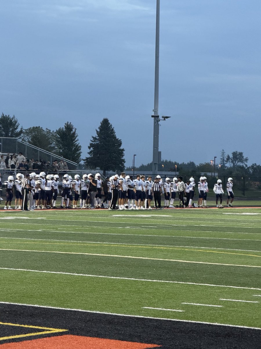 CoachMontoya_'s tweet photo. Huge thanks to @crpfootball for allowing us to be a part of this electric atmosphere! Nothing like Friday Night Lights! 
@JHawk_Football 
@MountMercyFB https://t.co/qq7IUqOlHF