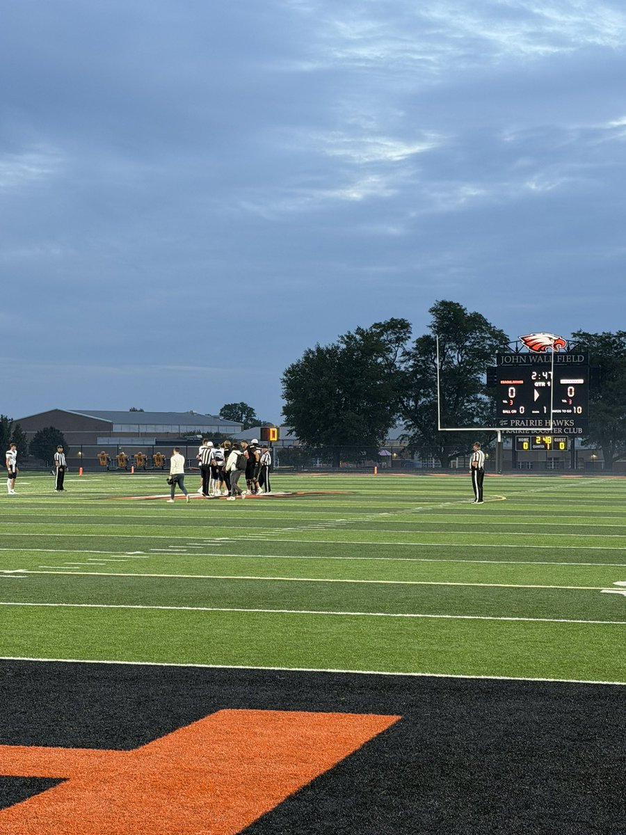 CoachMontoya_'s tweet photo. Huge thanks to @crpfootball for allowing us to be a part of this electric atmosphere! Nothing like Friday Night Lights! 
@JHawk_Football 
@MountMercyFB https://t.co/qq7IUqOlHF