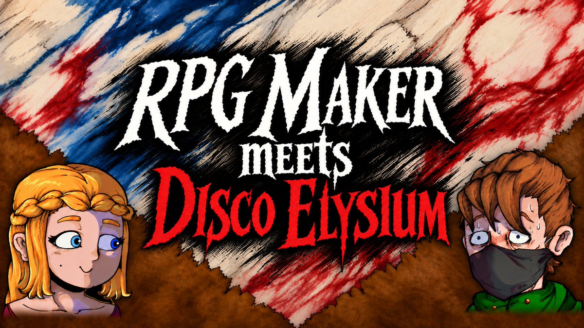 Jasper012599's tweet photo. Hey, it's Jasper! Have you ever wanted systemic oppression mixed with historical undertones all wrapped up in an RPG maker indie game? Great! Lets see what the Demo holds! https://t.co/kJzSn0mNyP https://t.co/lUvLr6o9Cn