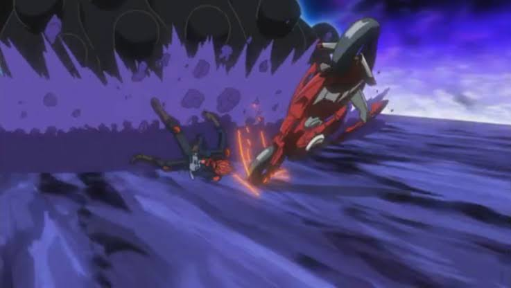 kinslayerRaze's tweet photo. @bigkaworufan i think the only mf who didn't lose a duel was the V-rains one https://t.co/HwcOFgMpWI