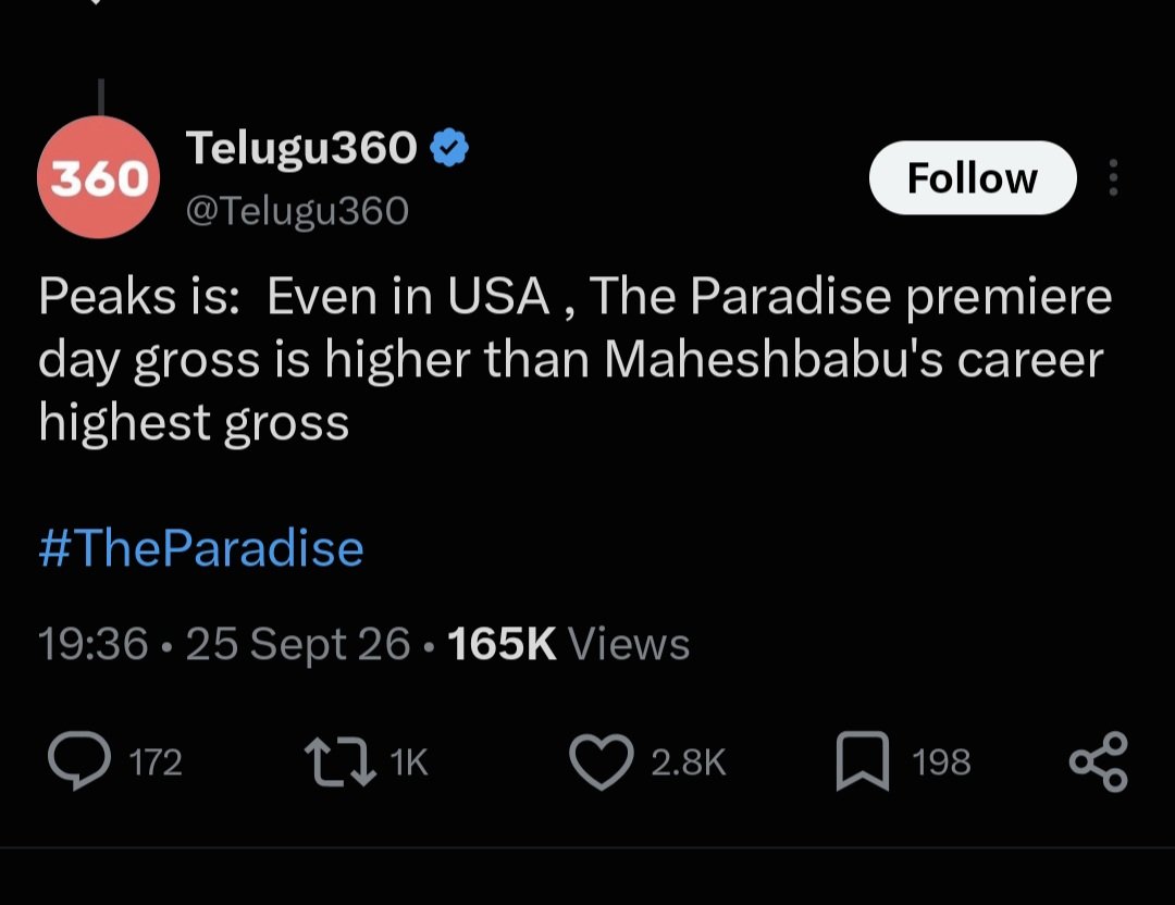 Hari4Superstar's tweet photo. Karma anedhi okati untadhi sir..
I strongly believe that 
#Sypder appudu nee review...
#Gunturkaaram appudu Hanuman movie ki nuvvu chesina nuvvu chesina comparisons
Everything.  
@urstrulyMahesh
Ni degrade cheyadaniki journalism tag ni addupettukunaru sir meru. 
@Telugu360 https://t.co/emfcpWDRup