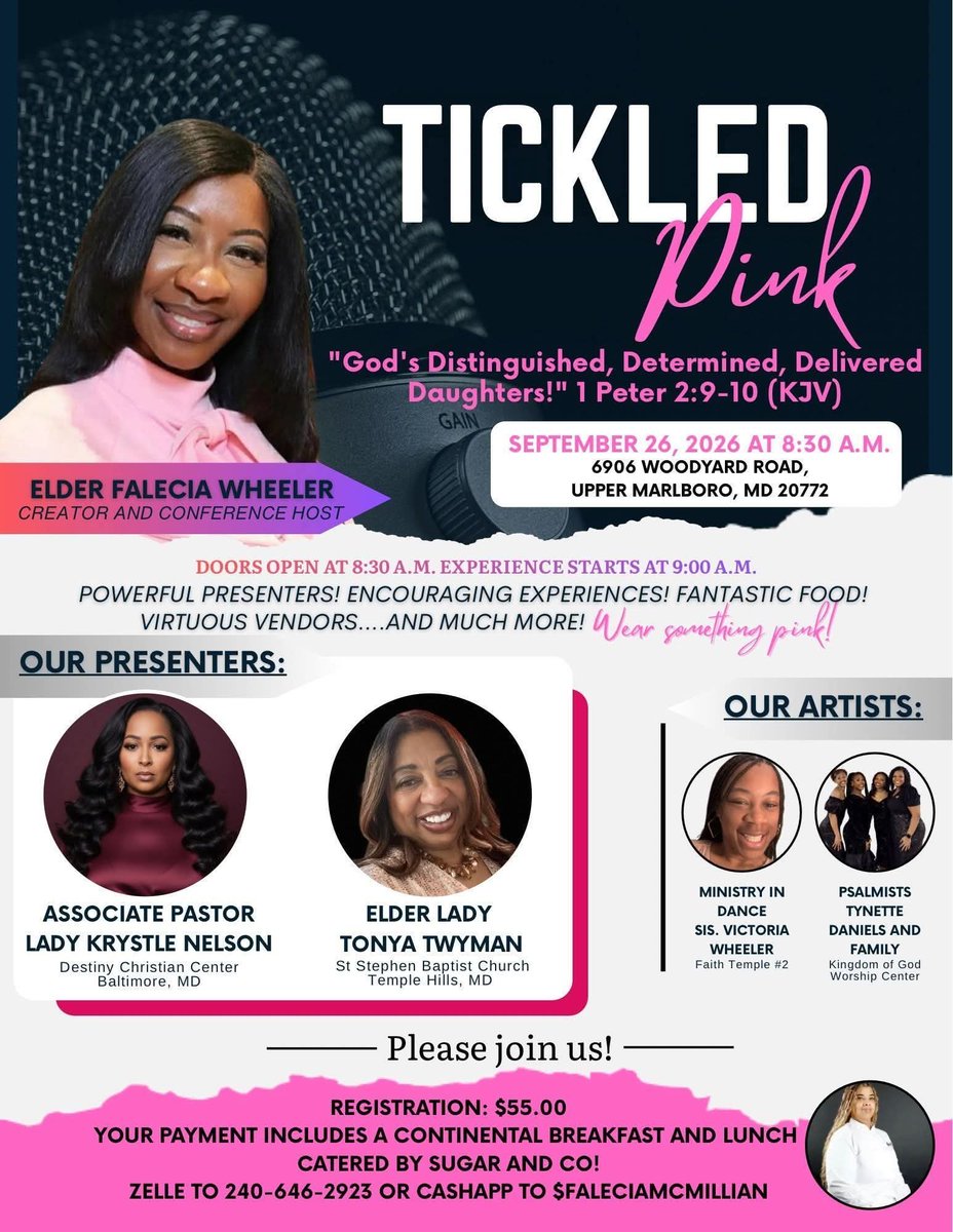 RealBlessed247's tweet photo. SEE YOU SATURDAYโผ๏ธ
Blessed 24:7ยฎ๏ธ Gift Shop will be in the building (stop by my booth) during the conference.
SEE FLYER FOR DETAILS
https://t.co/IAvT34jNt1
โ
#blessed247 #uniquegifts #giftshop #affordablegifts #dmv https://t.co/iuowMahhmk