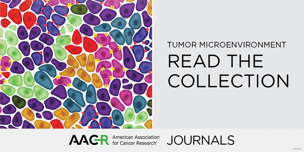 MCT_AACR's tweet photo. Read the Tumor Microenvironment article collection that highlights recent advances characterizing the complex interactions and spatial associations between cell types in the TME. https://t.co/nzXE7hpzwb #JCA85 https://t.co/lvD1HxP3sI