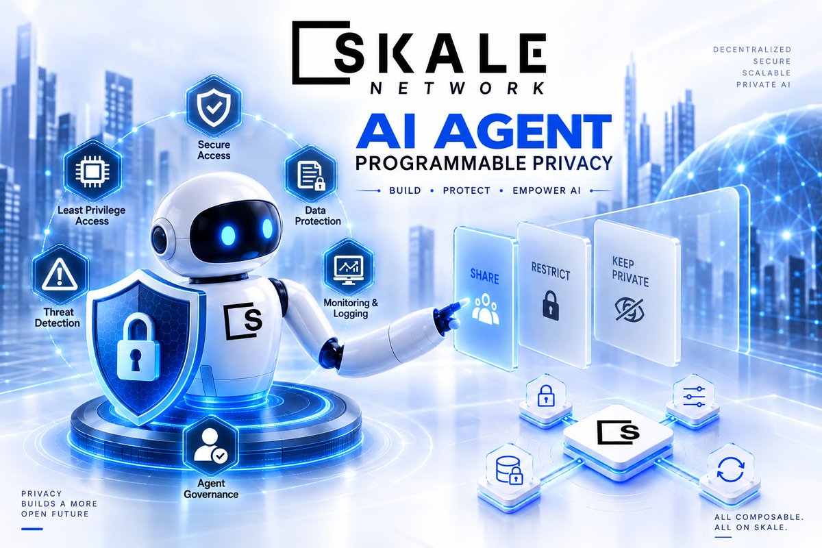 BASEGEMSLLC's tweet photo. $SKL $BTC $ETH 

Possibly one of the biggest stories this week that went unnoticed by many.

Blackrock,  Larry Fink on AI Agent Commerce 

He would certainly add the usual caveats: regulation, security, counterparty risk, and the difference between durable infrastructure and narrative-driven trading.

BlackRock’s actual posture has been to productize access (ETFs, tokenization efforts) rather than to champion any one chain. 

The Fink version of the thesis id that AI agents will create real economic activity; that activity needs capital-markets-grade settlement and identity; networks that solve gas, speed, and privacy for machines are part of the same infrastructure cycle as data centers and power; the opportunity is to own the companies and platforms that build and operate those rails; and the social risk is that only a narrow set of investors participate.

Based on recent institutional reports and public statements, Larry Fink would likely look very favorably on SKALE Network’s AI platform, as its core capabilities directly align with BlackRock’s vision for the future of artificial intelligence and digital asset convergence.

In September 2026, BlackRock’s digital assets division published a major research paper titled “The Machine-Native Economy: How digital assets connect intelligence, commerce, and compute”. When evaluating SKALE Network against the framework laid out by Larry Fink and BlackRock's research, several key synergies stand out:

The Need for "Machine-Native Payment Rails"The BlackRock View: BlackRock explicitly argues that as autonomous AI agents begin buying data, executing tasks, and sourcing computing power, they will require "machine-native payment rails". Traditional bank transfers (ACH) and card networks are a poor fit due to high transaction costs, required human authorization, and slow settlement times.The SKALE Alignment: SKALE Network has heavily leaned into this infrastructure by implementing the x402 payment protocol (the exact open-source machine-payment standard highlighted by BlackRock).

SKALE’s zero-gas framework and credit-based system allow AI agents to conduct frequent, seamless micro-payments without managing complex gas architectures.

Infrastructure Built for "Agentic Commerce"The BlackRock View: Larry Fink has pushed back heavily on "AI bubble" fears, stating that hundreds of billions of dollars are flowing into the tangible build-out of a trillion-dollar AI asset class. BlackRock views the rise of AI agents as an underappreciated, massive driver of blockchain utility.

The SKALE Alignment: SKALE has intentionally positioned its Layer 1 architecture and its new Layer 3 network ("SKALE on Base") as a purpose-built execution environment for agent workloads. Tools like Clawbits (for observing AI agents) and AgentPit (a sandbox for training prediction market agents) match BlackRock’s vision of active commercial deployment rather than speculative trading.

Institutional Privacy and ComplianceThe BlackRock View: As the world's largest asset manager, BlackRock values structures that can integrate institutional capital safely. For a machine economy to work, transactions and strategies cannot always be completely public, yet they must remain verifiably secure.

The SKALE Alignment: SKALE features "Programmable Privacy" through Blockchain Integrated Threshold Encryption (BITE). This encrypts on-chain data at the consensus layer, protecting autonomous agents' proprietary trading strategies or confidential business agreements from being front-run, which is exactly what a major financial institution would require before deploying massive enterprise capital.

The Caveat: Tokenized Compute and MaturityIf there is one area where Fink might express institutional caution, it is the maturity of decentralized compute marketplaces.