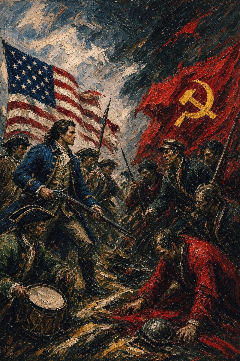 OldeWorldOrder's tweet photo. Patriots will win.

Just like we did before.

The Communists don't stand a chance. https://t.co/KkMy8kcQcx