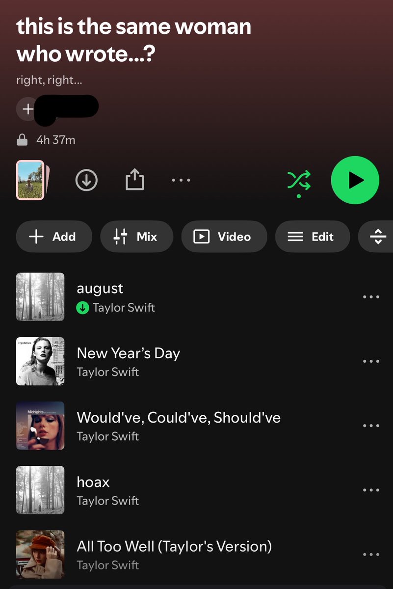 crsleuth's tweet photo. i have a playlist for this very situation https://t.co/iwmEZ9yUkv