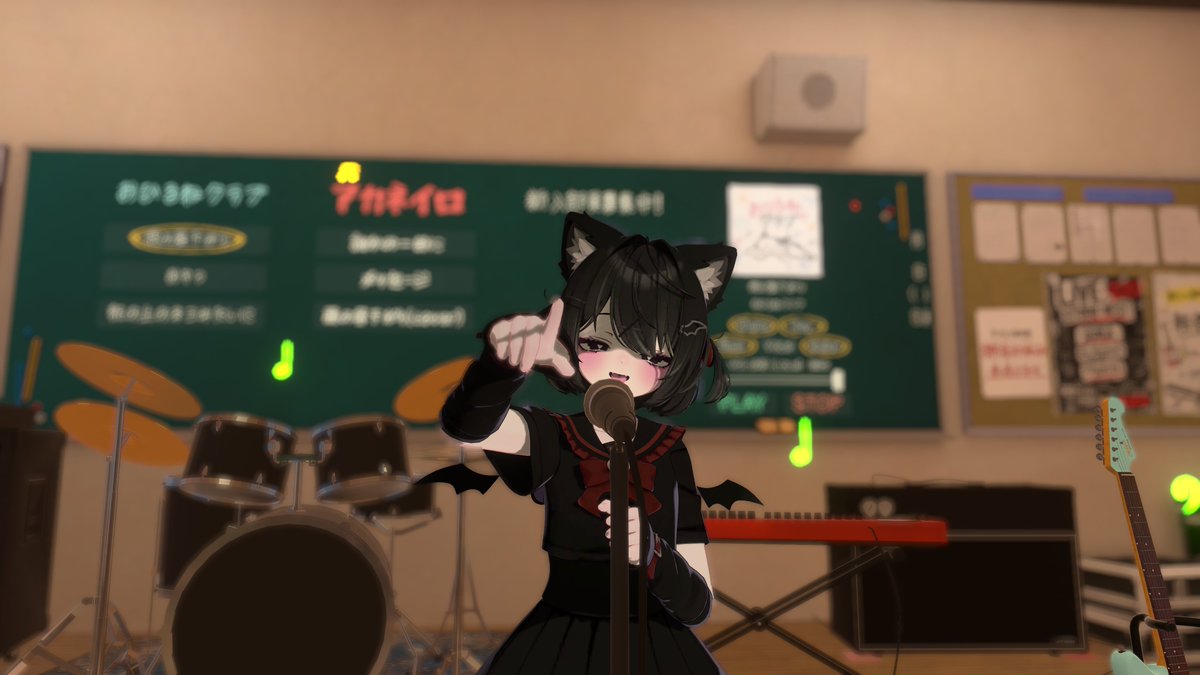 KiuMeila's tweet photo. Maybe I could play the guitar well in reality one day. #vrchat https://t.co/HMZKDkWWp1