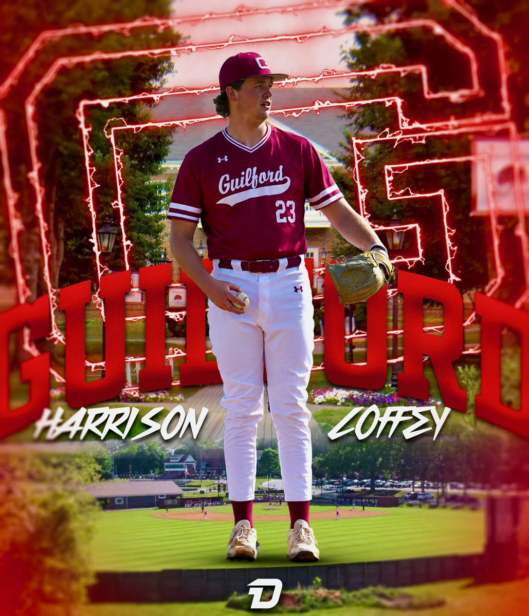 HarrisonC34612's tweet photo. I am blessed to announce that I will be continuing my academic and baseball career at Guilford College. 
I want to take this time to thank God, my family, Coachs that pushed me to be the best player I can be, and thank you to all the people that believed in me https://t.co/nP6Ggjcy8D