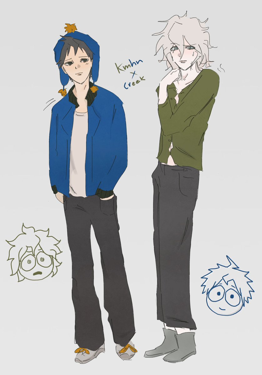 cccchichu's tweet photo. komahina as creek https://t.co/lKFN6opQYn