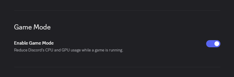 Discord Game Mode: app reduz CPU e GPU durante o jogo e começa a chegar na próxima semana