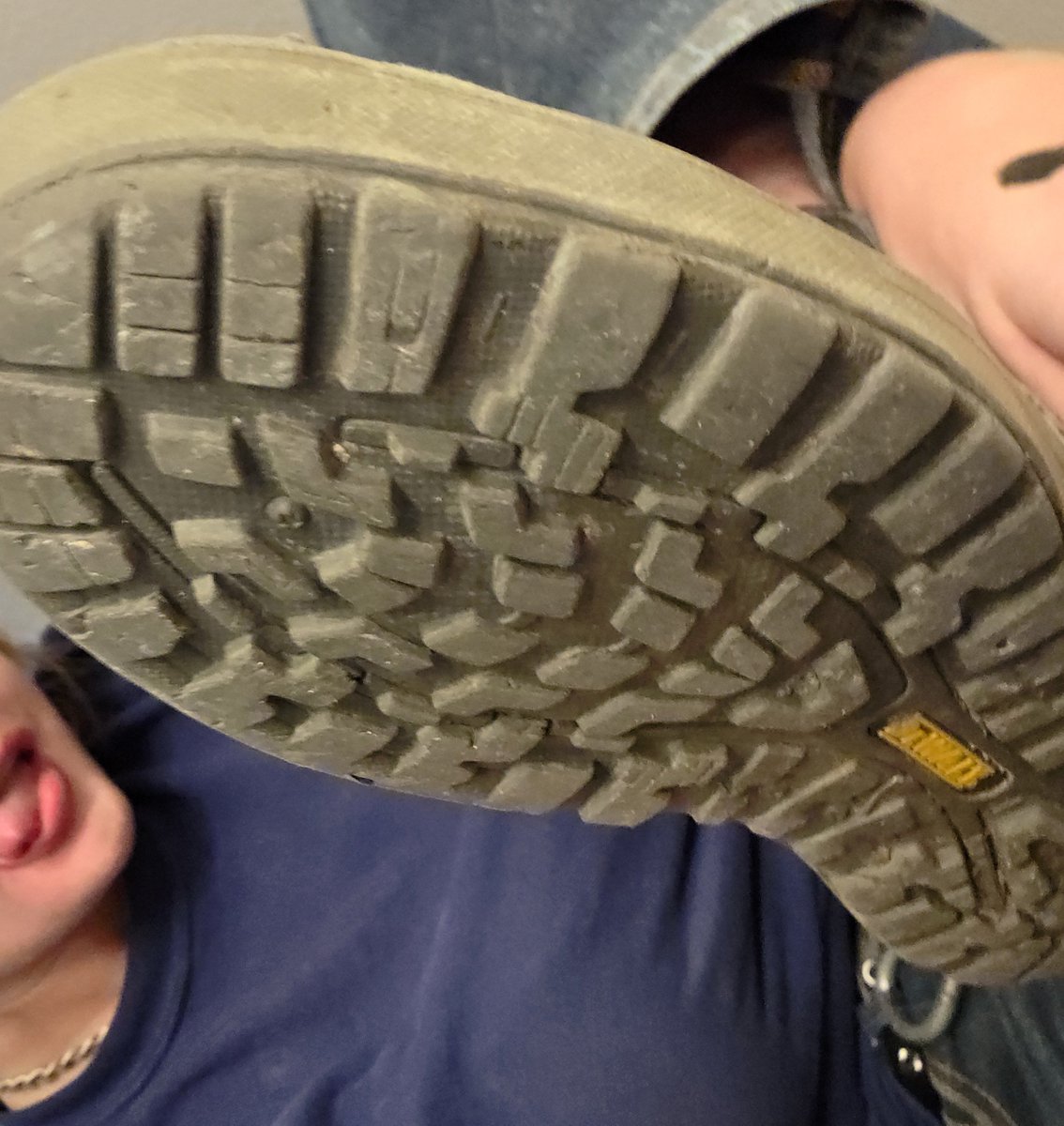 mayb3_maxin3's tweet photo. Another 12 hr day in the books. My feet are killing me... Who wants to rub them? 

Footfetish sellingcontent paypig cuck giantess https://t.co/JZEY57M5SY