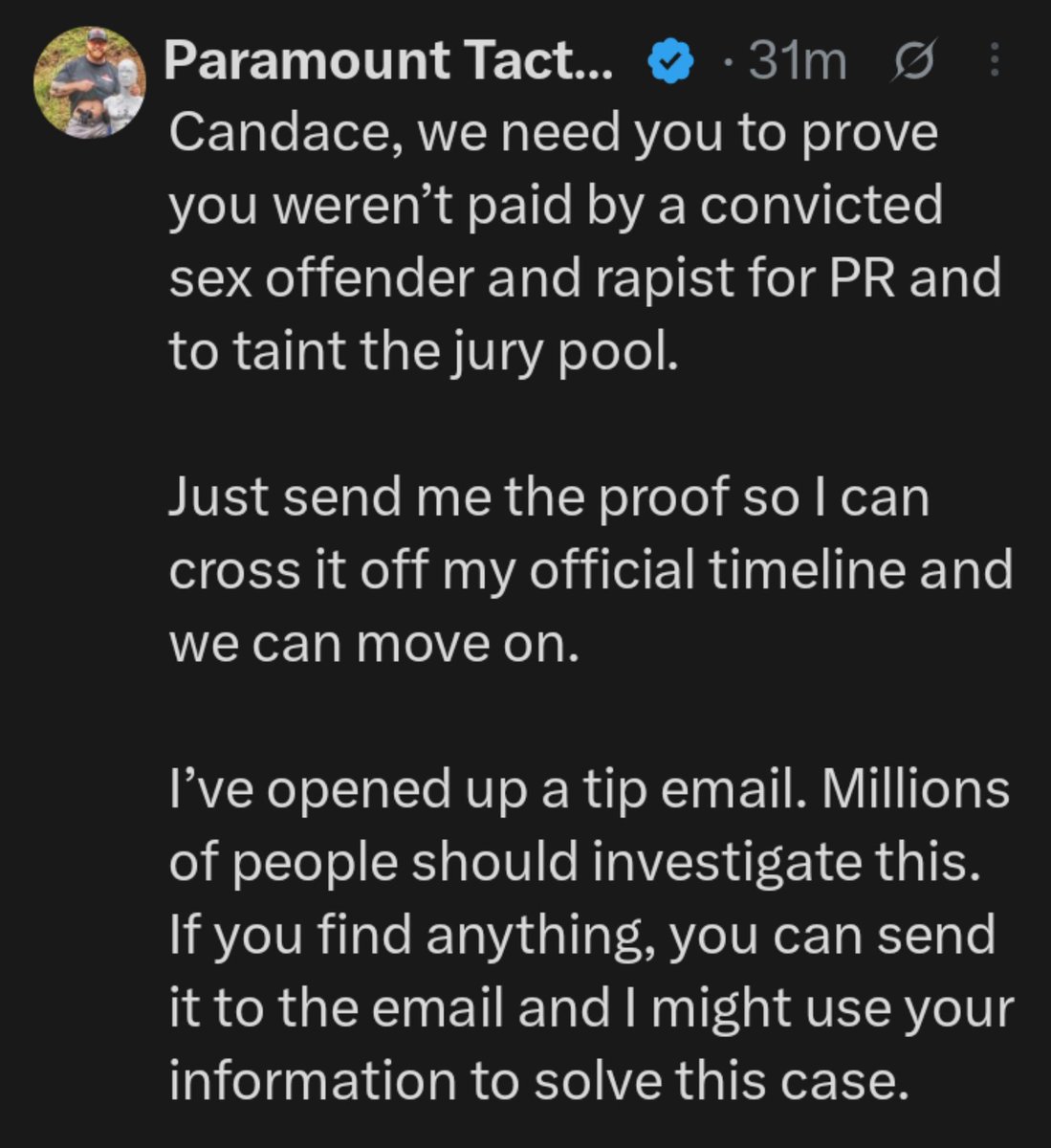 JeremyHamFlabby's tweet photo. Another grifting retard who has a hard on for this Candace woman. You really have no idea of the power of the Internet and public opinion, and what you've done by platforming Jer. Do you, man tits? #ParamountMantits https://t.co/z0BSAj71xU
