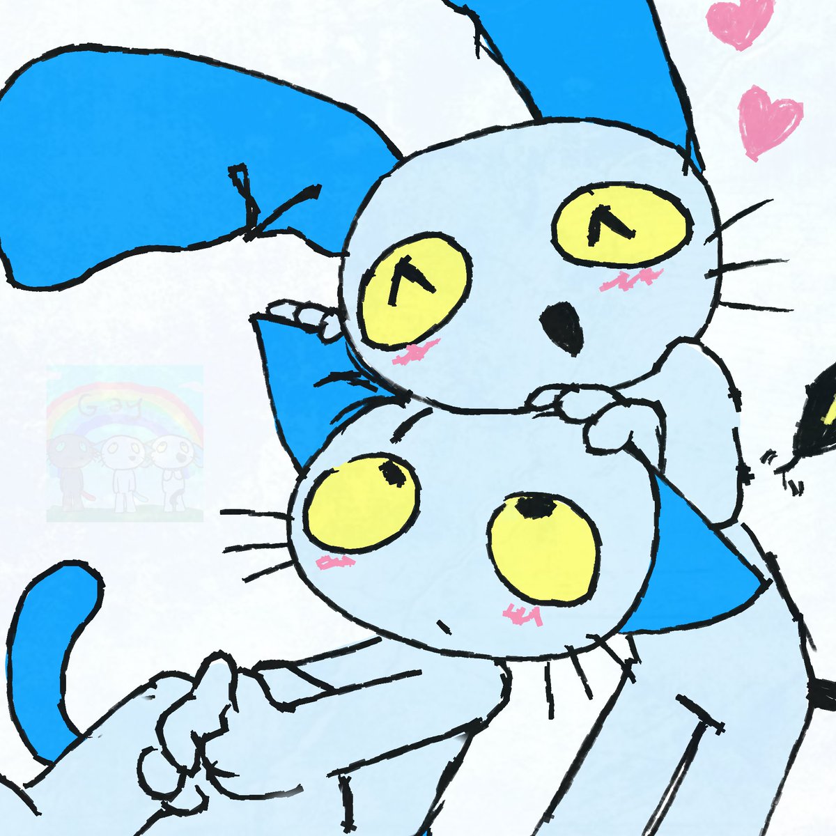 chikenthatbrian's tweet photo. Two cuties
❤️‍🩹
#Teachthecat https://t.co/Ma6N5GCTcR
