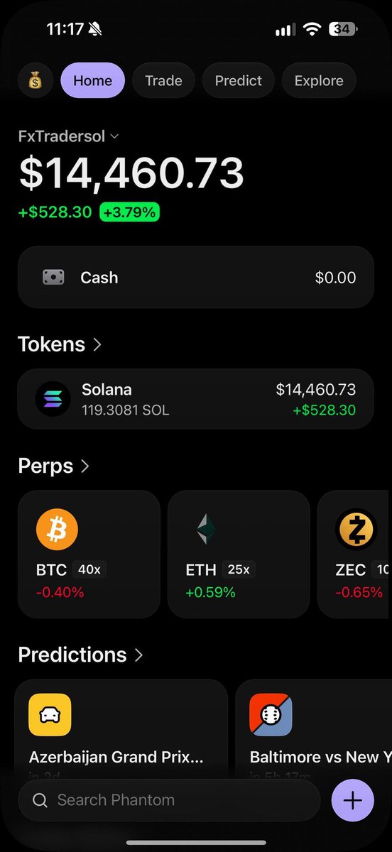 Sol_mega1's tweet photo. •Day 2…… 💵Challenge Completed – From $100 to $10K!🍀 🔥

‼️ Final Balance: $14,460🪙

🌎 Consistency, patience, and smart moves got us here.
Let this be proof that dedication pays off!🍃

⚡️Wanna be part of the next challenge?
DM me https://t.co/7PAwqIv5d5  to get started! 😶‍🌫️
⚠️Got questions? Don’t hesitate – I’m here to help!❗️