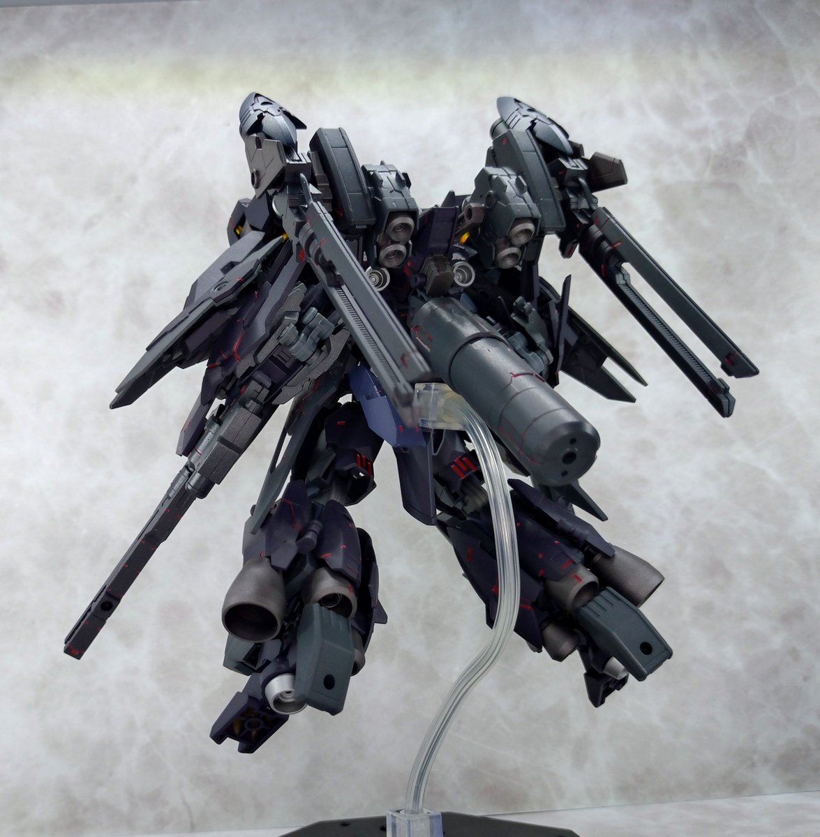 ban_f_h's tweet photo. ＦＡスピナティオ
拠点強襲用特務アーマー[ファントム]を装備したスピナティオ。

パッと見スピナティオとわからないをコンセプトに作製。上手くいったんじゃないかな？
【装甲排除】からの正体バレは浪漫✨️

#30MM
#おまえらのフルアーマーも見せろ下さい https://t.co/uMDNCLiJtq