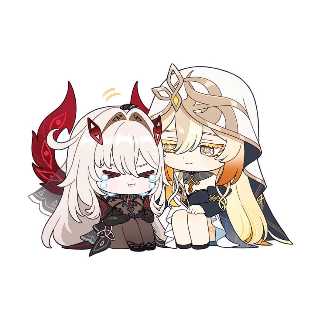 LostInArtmix's tweet photo. 「慰めなんていらない……あっち行ってよぉ……😭」 https://t.co/DSSQV5SZuQ