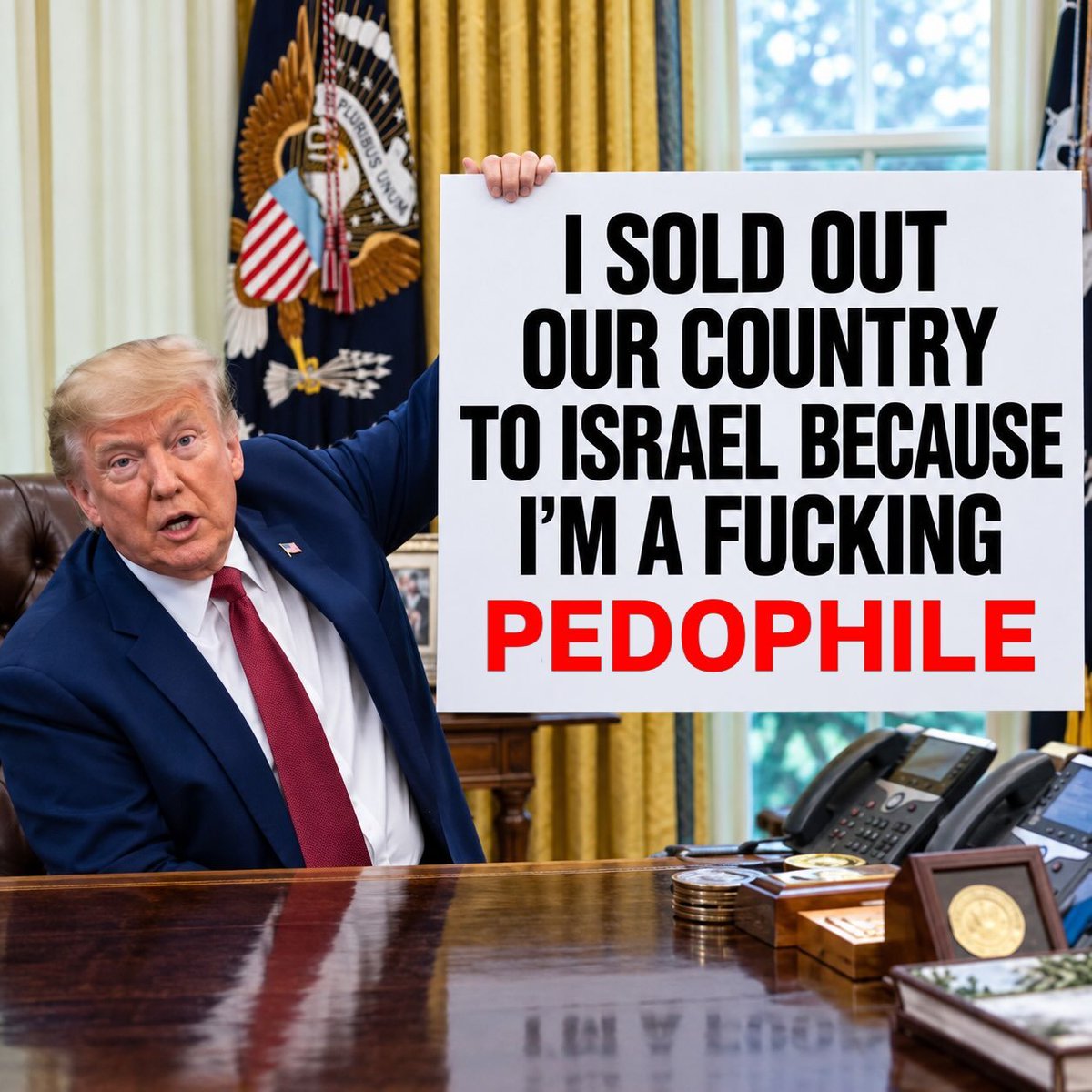 Danphillipsresi's tweet photo. As long as he does what they want, they won't show us the proof. https://t.co/l3c8KnFc25