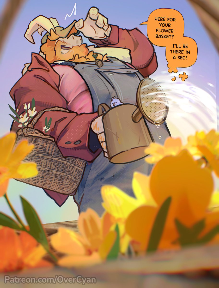OverCyan's tweet photo. Got your Flower Basket?
Unapologetically country Asgore I did for FBF last month https://t.co/DorQ5nuipJ