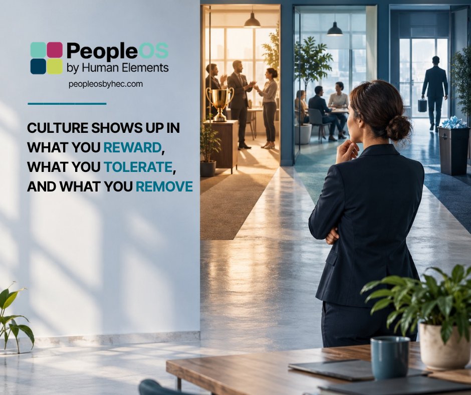 humanelements1's tweet photo. Culture shows up in what gets rewarded, tolerated, and removed. If the values page and daily decisions disagree, employees believe the decisions. https://t.co/OT5kxKE5ab

Read the attached white paper, co-authored by Samuel Tanios and Steven Xu https://t.co/eDi3qpX8gA https://t.co/VbsxFuQVXD