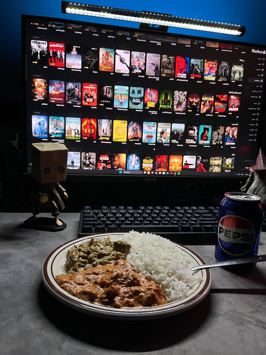 luizeto_7's tweet photo. Late-night food &amp; series.🍛📺🎞️ https://t.co/nD8f9cZcgs