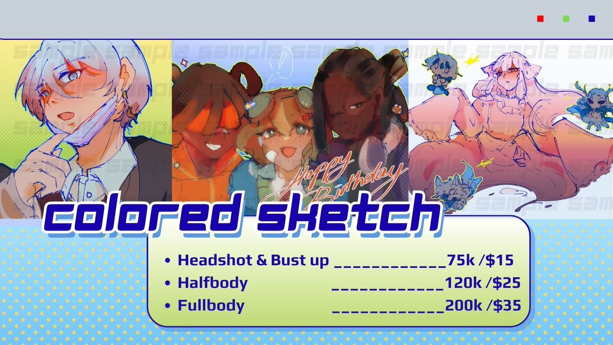 yeroeggu's tweet photo. [ Yeroeggu's Commission ]

Hello! I'm opening my commission again for 5 slots first! Will be updated again for the next batch after the slots full 🙇

Dm me for ordering Thank you!!

#artidn #opencommission https://t.co/Rdw68aXX2R