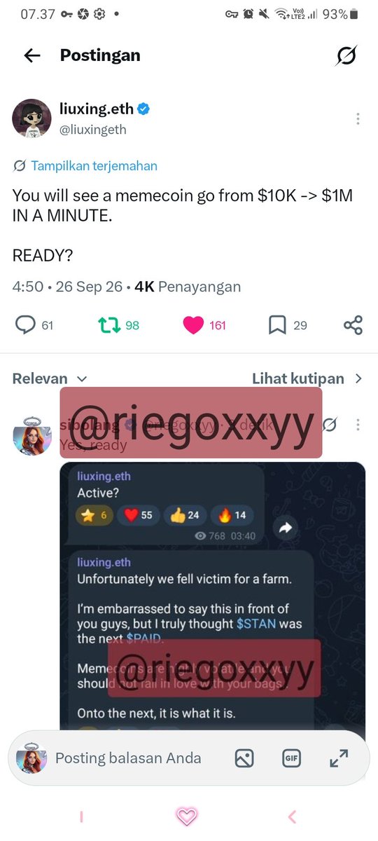 riegoxxyy's tweet photo. @fgspath @liuxingeth APt3o5xMM7a9QN9T5WYiouaNJXvbSaY43eWLaM2qLUfz https://t.co/RFWFtuv2VC