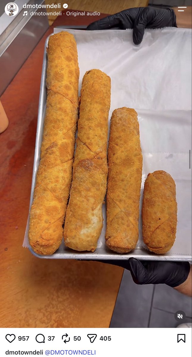 waytogopal's tweet photo. @sorealfoods Corned beef egg rolls are crazy too https://t.co/qV3ES8Kud0