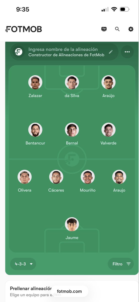 MatiasGarck3uu's tweet photo. Si usamos este 11 peleamos la copa América 2028 sin dudas, no sé si la ganamos pero seríamos de los máximos candidatos https://t.co/JXIX0wVHOH