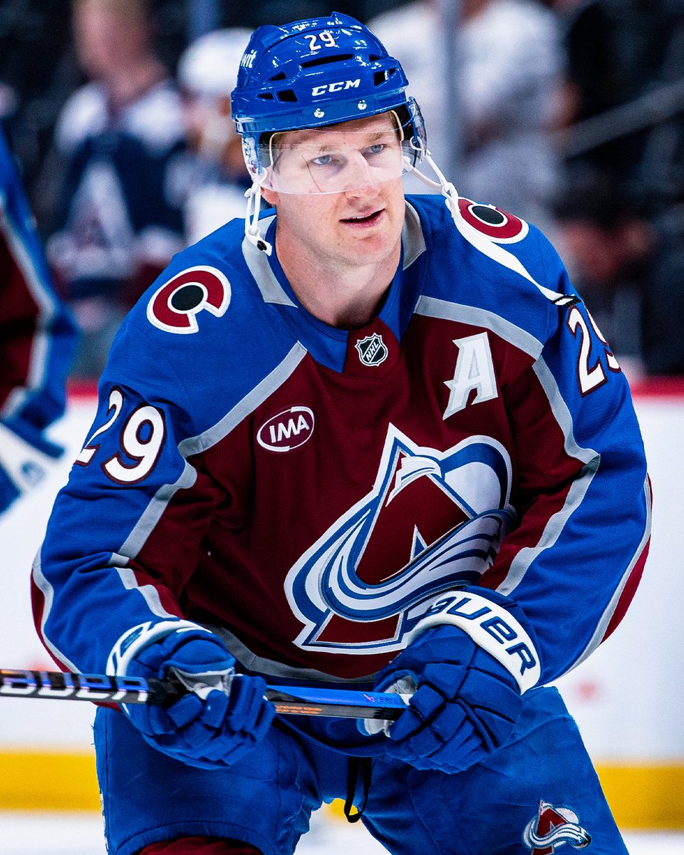 We love a happy Nathan MacKinnon! 😁 
 [📷](https://pbs.twimg.com/media/HTGmyAZbAAA2urf.jpg) [📷](https://pbs.twimg.com/media/HTGmyAib0AAC7nU.jpg) https://pbs.t