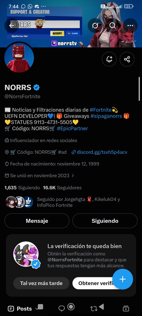 Ernes_Night's tweet photo. @InfoFortniteES @NorrsFortnite Yo quisiera a Leon S(abroso) Kennedy https://t.co/NVYS1AQ5Pf
